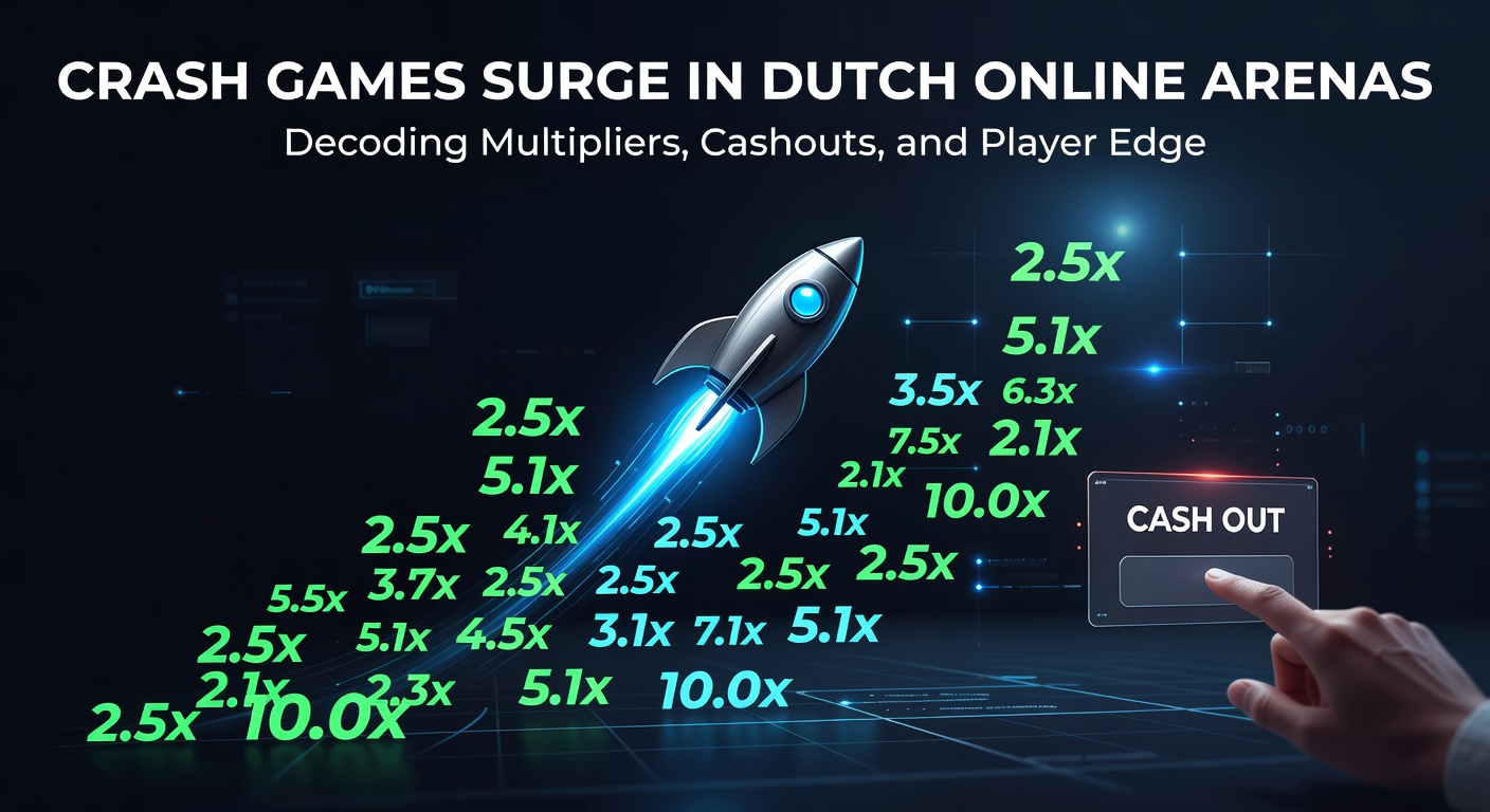 Grafiek met stijgende multiplier in een crash game, typisch voor Nederlandse online platforms