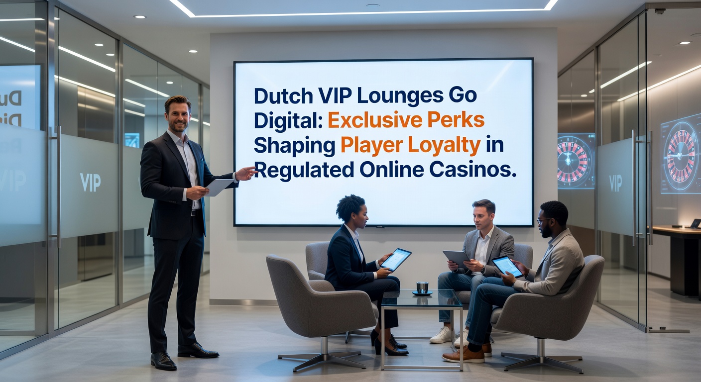 Schermafbeelding van een digitale VIP-lounge interface met exclusieve bonussen en persoonlijke uitnodigingen in een Nederlands online casino