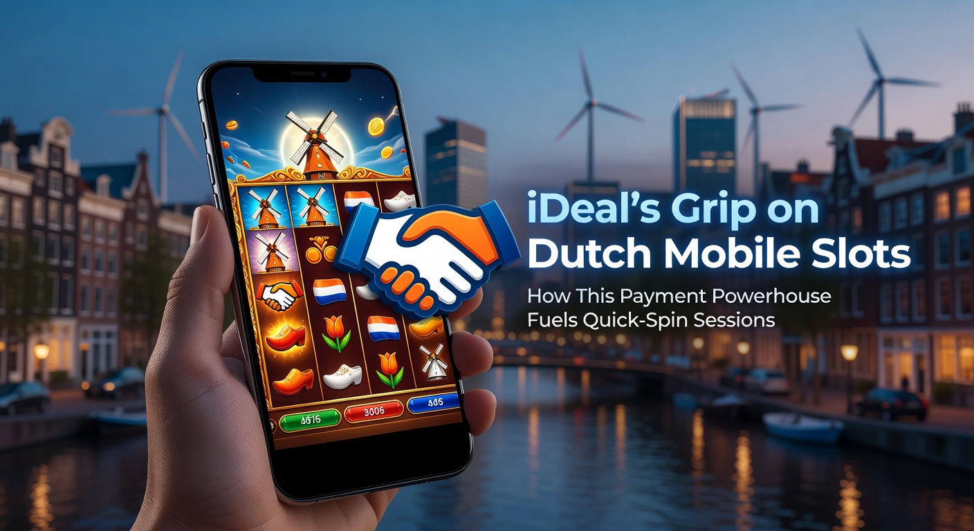 Grafiek met iDEAL-transacties in Nederlandse online casinos, met focus op mobiele slots