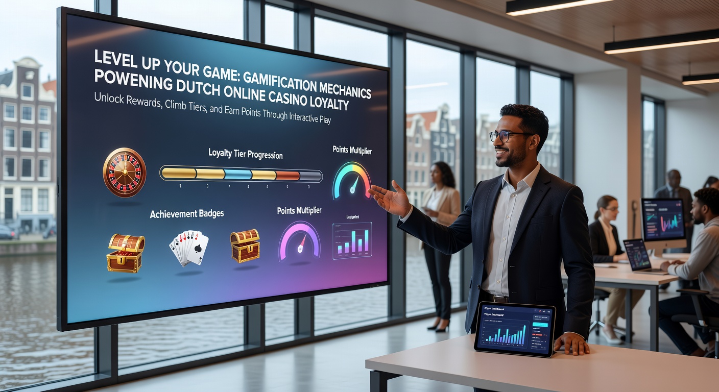 Leaderboard en badgecollectie in een gamified online casino interface, met spelers die ranks beklimmen