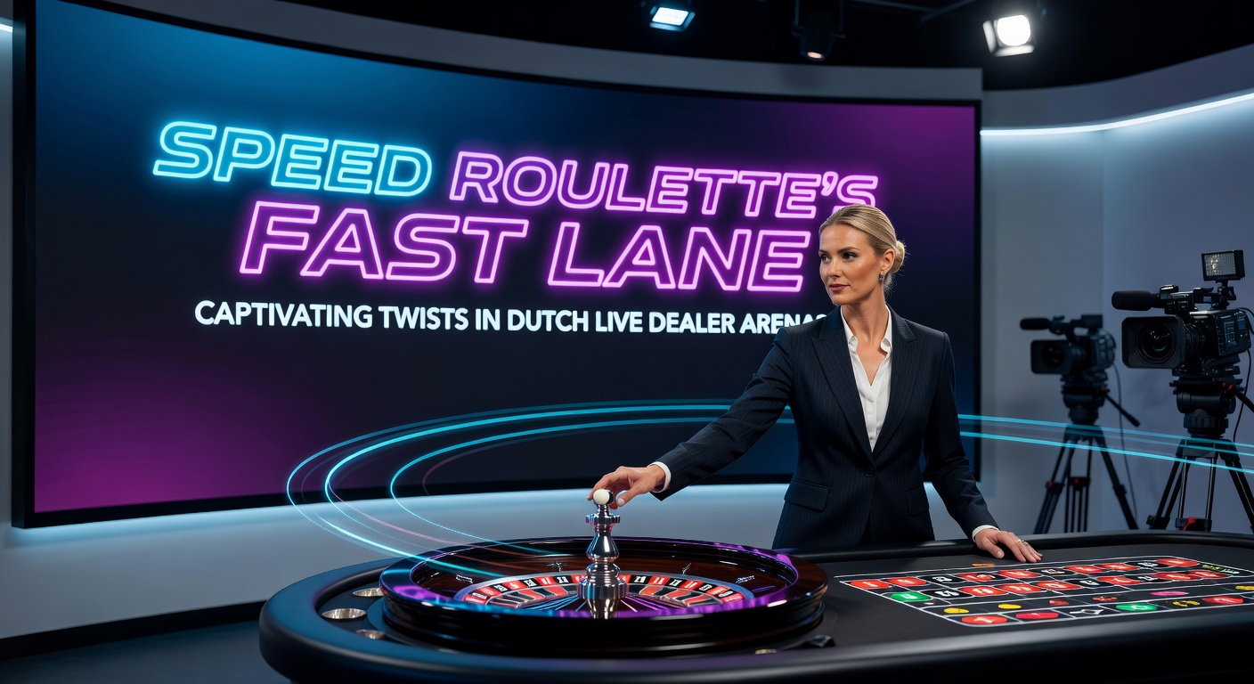 Live dealer bij Speed Roulette in actie, met spelersinterfaces die inzetten tonen op mobiele apparaten in een Nederlandse setting