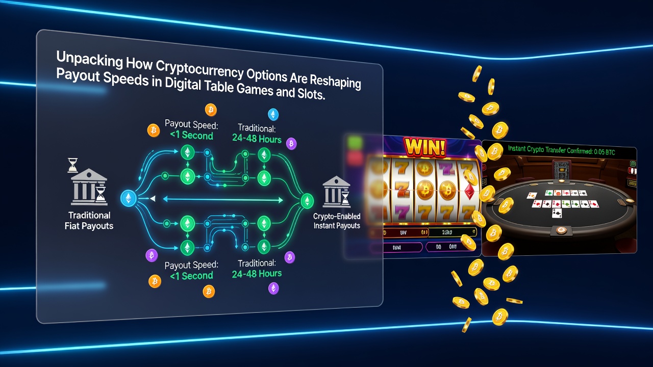 Grafiek die uitbetalingstijden vergelijkt tussen cryptovaluta en traditionele methoden in online casino's