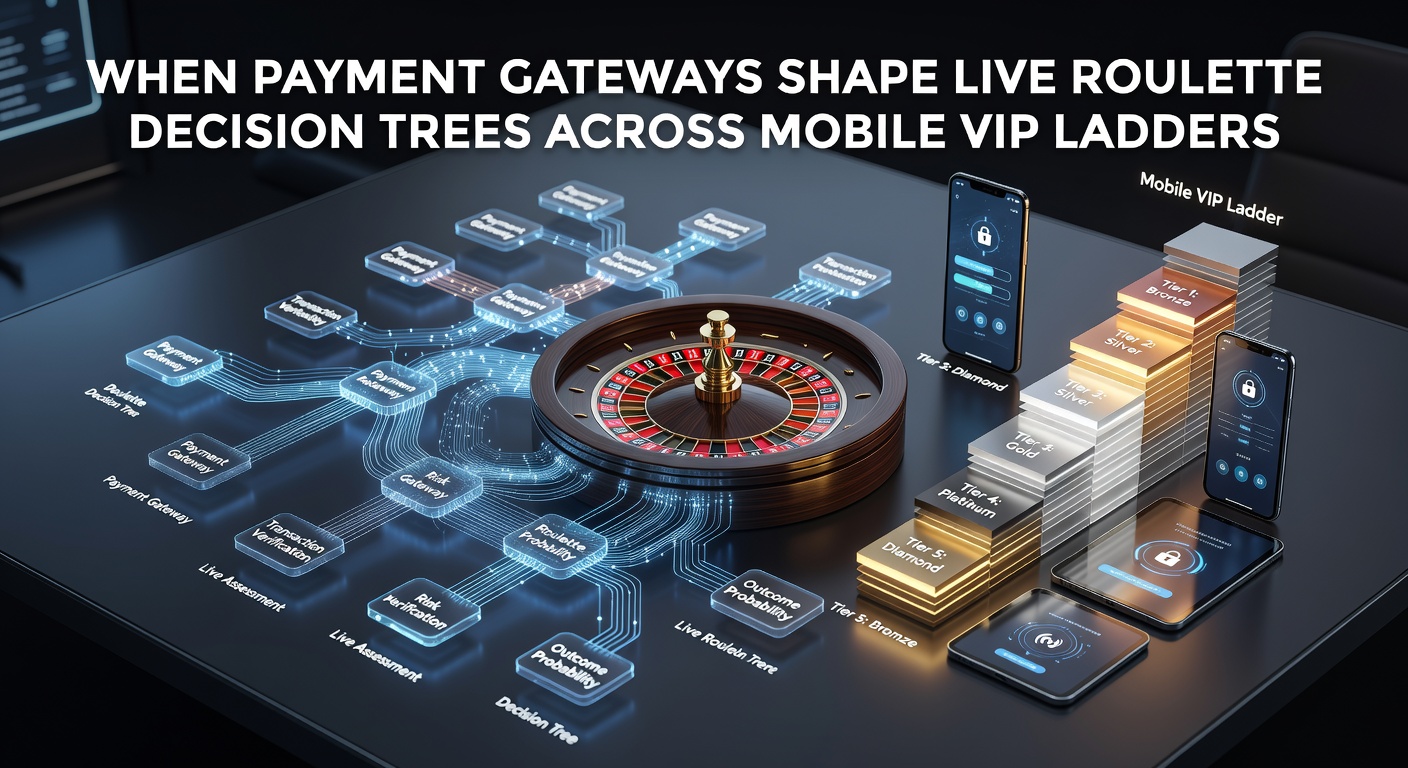 Betaalgateways die live roulette beslisbomen beïnvloeden in mobiele VIP-omgevingen