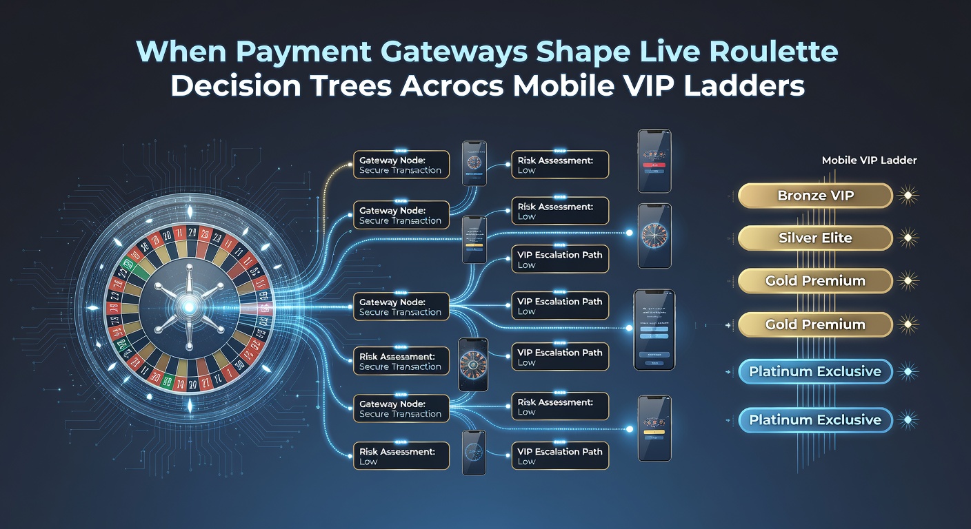 Mobiele VIP-ladder progressie beïnvloed door live roulette beslissingsalgoritmen
